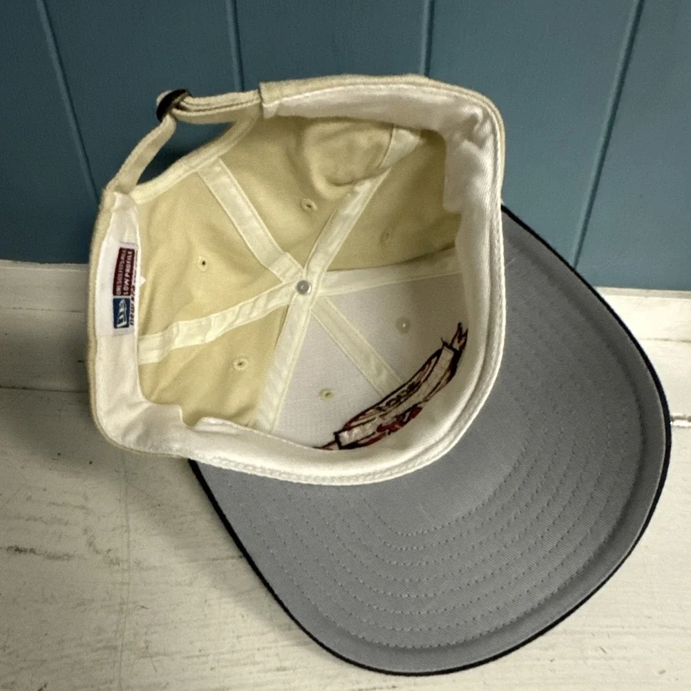 NJ‎ NEW JERSEY DEVILS 2001 EASTERN CONFERENCE CHAMPIONS HAT CAP RARE VINTAGE NHL